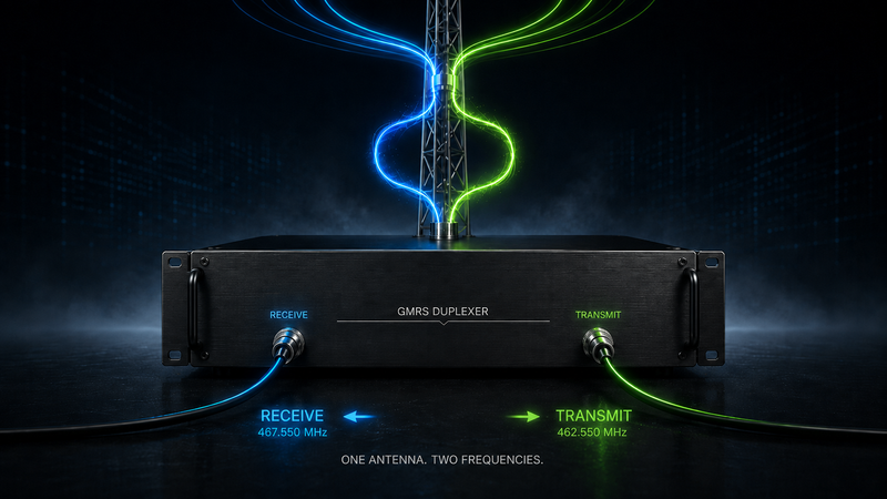One Antenna, Two Frequencies: The Magic of the Repeater Duplexer