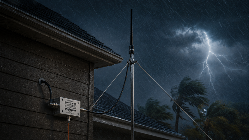 Hurricane-Proofing Your Antenna: Securing Against the Wind and Lightning