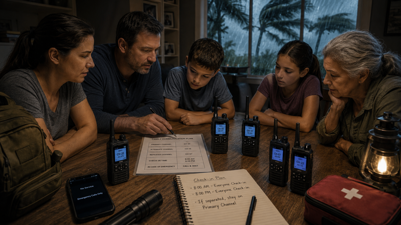 Family First: Establishing Your GMRS Emergency Protocols