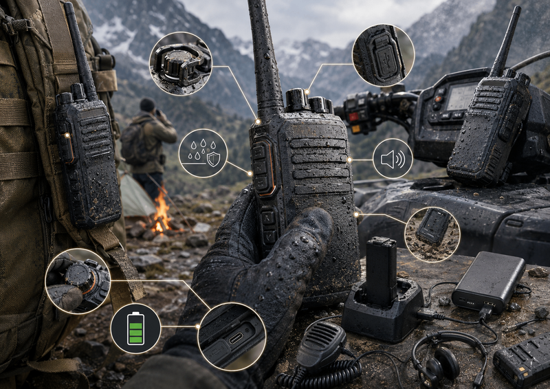 Best Weatherproof GMRS Radios (3 Durable Picks)