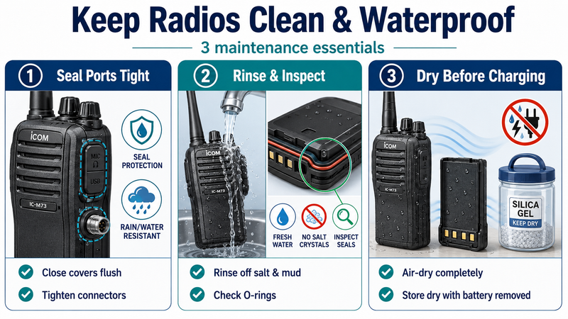Best Weatherproof GMRS Radios (3 Durable Picks)