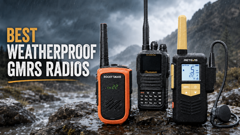 Best Weatherproof GMRS Radios (3 Durable Picks)