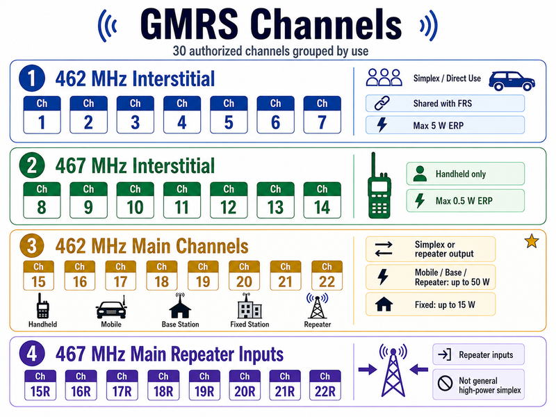 Rules Every GMRS Operator Should Know (Part 95, Subpart E)