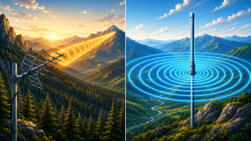 Upgrading Your Base Station: Yagi vs. Omni