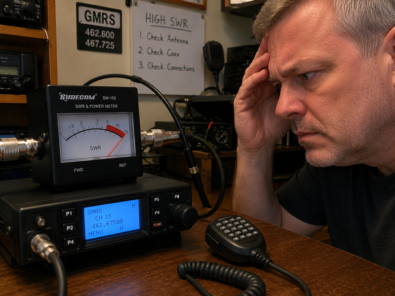 How to Properly Check SWR on a Handheld