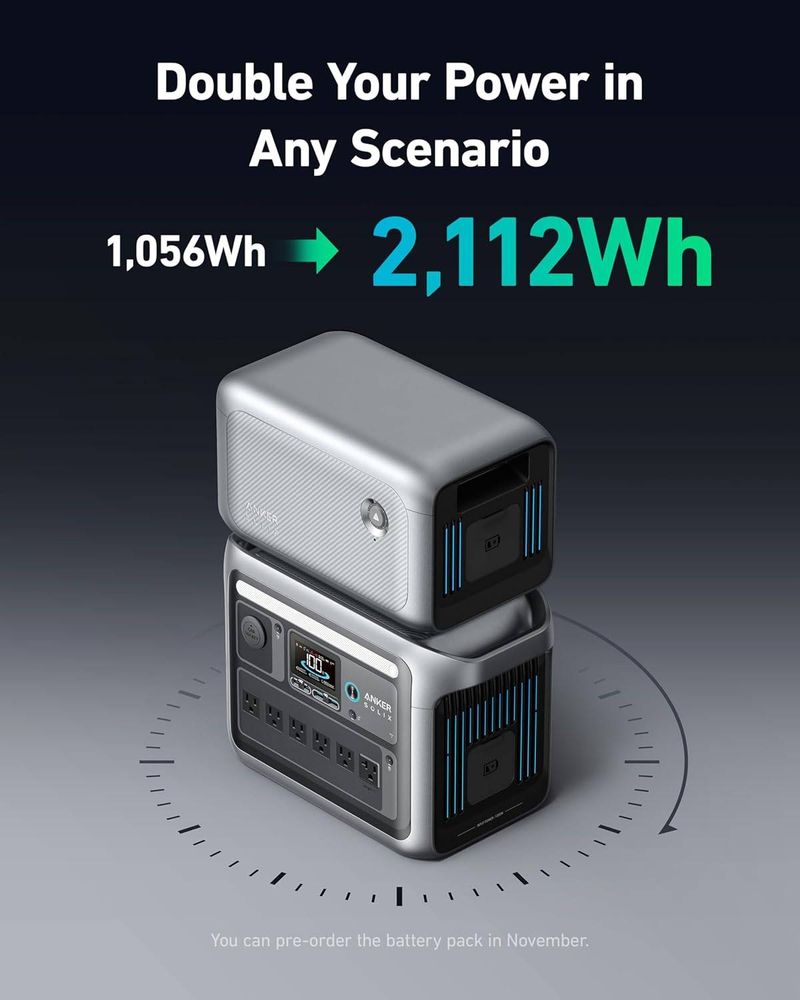 Anker SOLIX C1000 Solar Kit