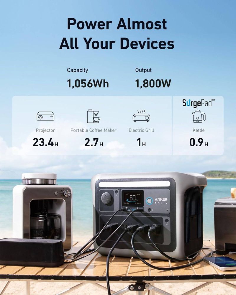 Anker SOLIX C1000 Solar Kit