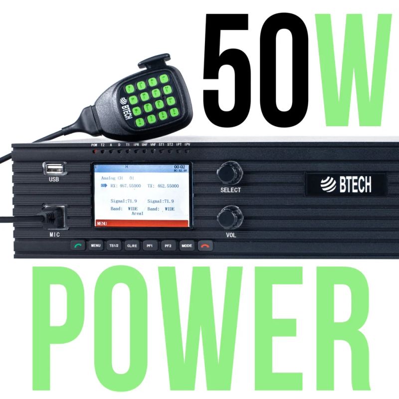 BTECH GMRS-RPT50